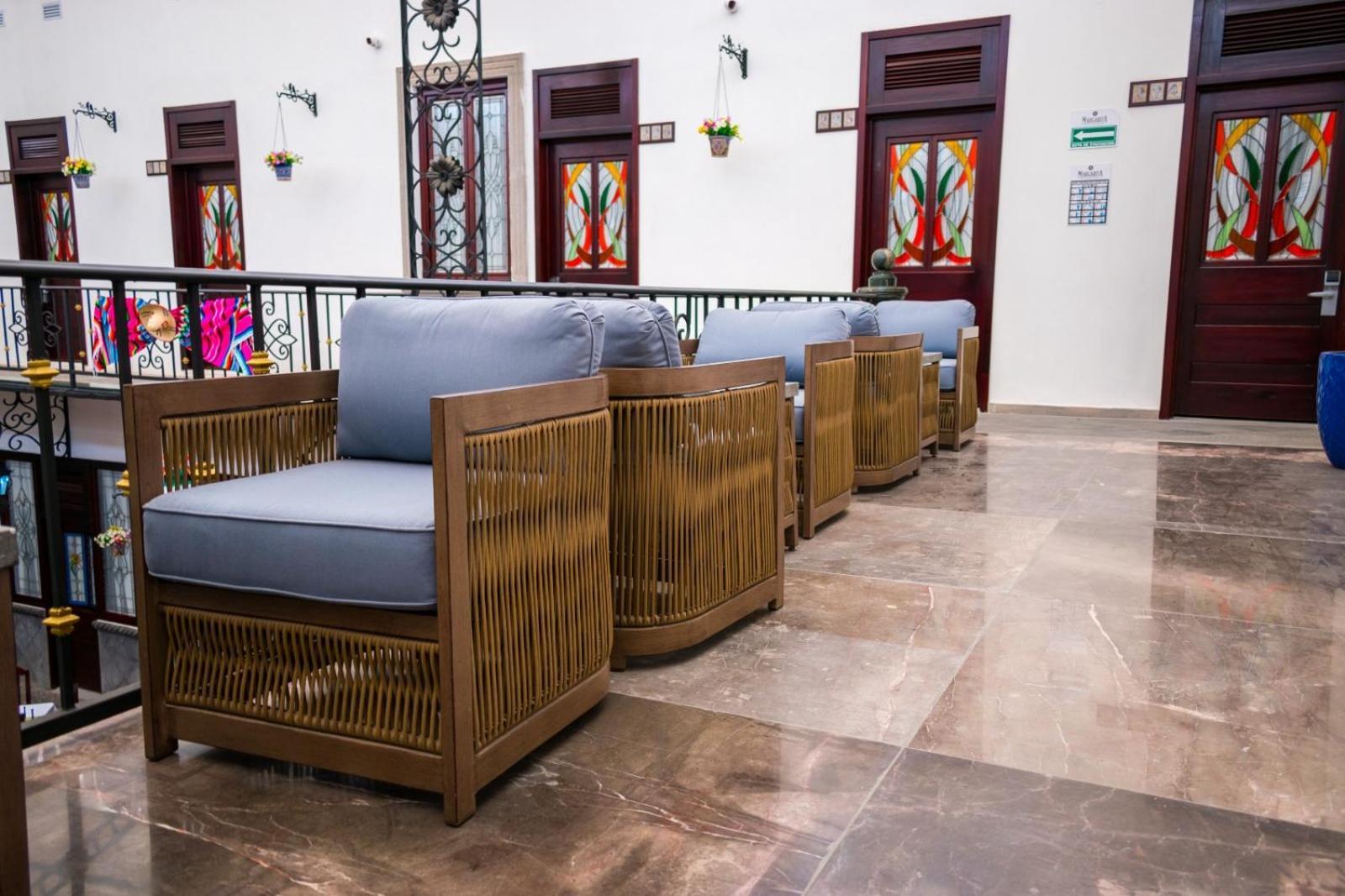 Hotel Margarita Puebla Bagian luar foto