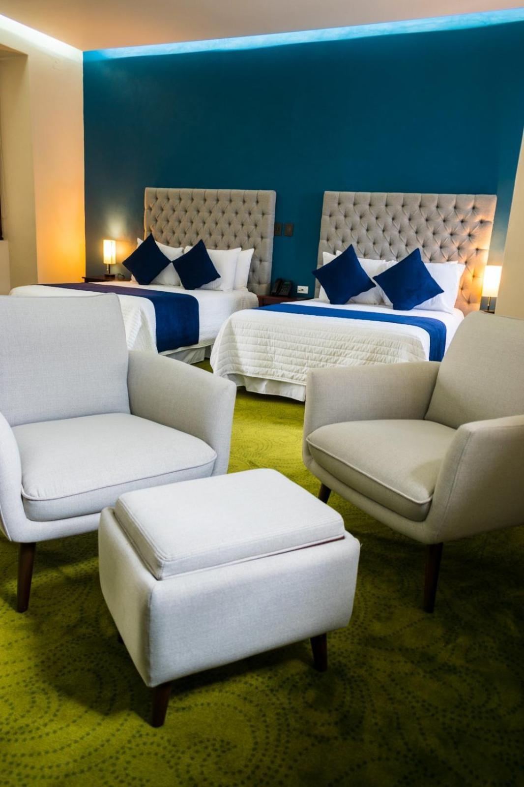Hotel Margarita Puebla Bagian luar foto